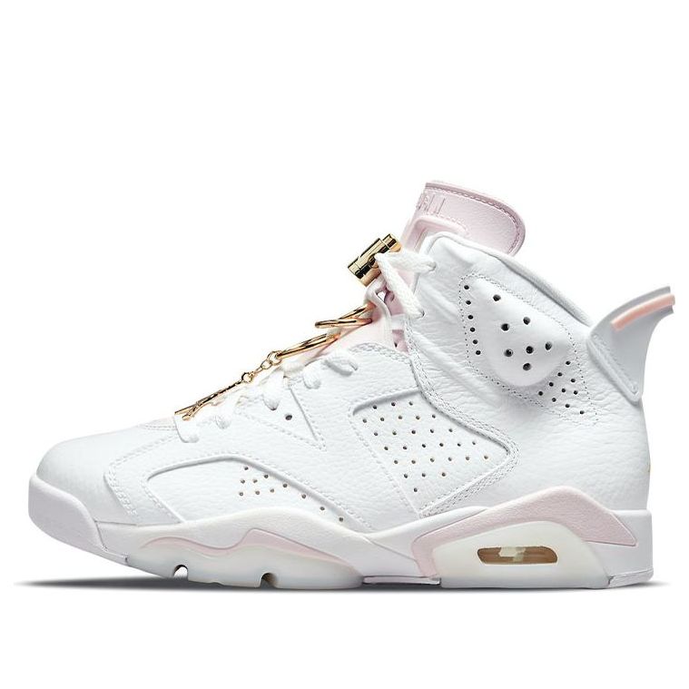 (WMNS) Air Jordan 6 Retro 'Gold Hoops' DH9696-100 Classic Sneakers