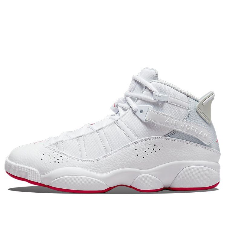 Air Jordan 6 Rings 'White Mystic Hibiscus' 322992-116 Epoch-Defining Shoes