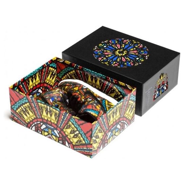 Nike Concepts x SB Skateboard Dunk High Stained Glass Black  313171-606(S-BOX) Iconic Trainers